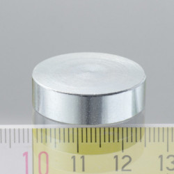 Soczewka magnetyczna płaska śr.25 x wysokość 7 mm – bez gwintu