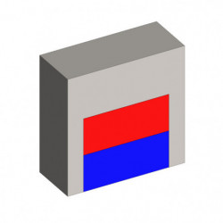 Soczewka magnetyczna – kwadratowa 8x8 mm
