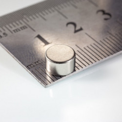 Magnes neodymowy – walec śr.7x4 N 80 °C, VMM7-N42